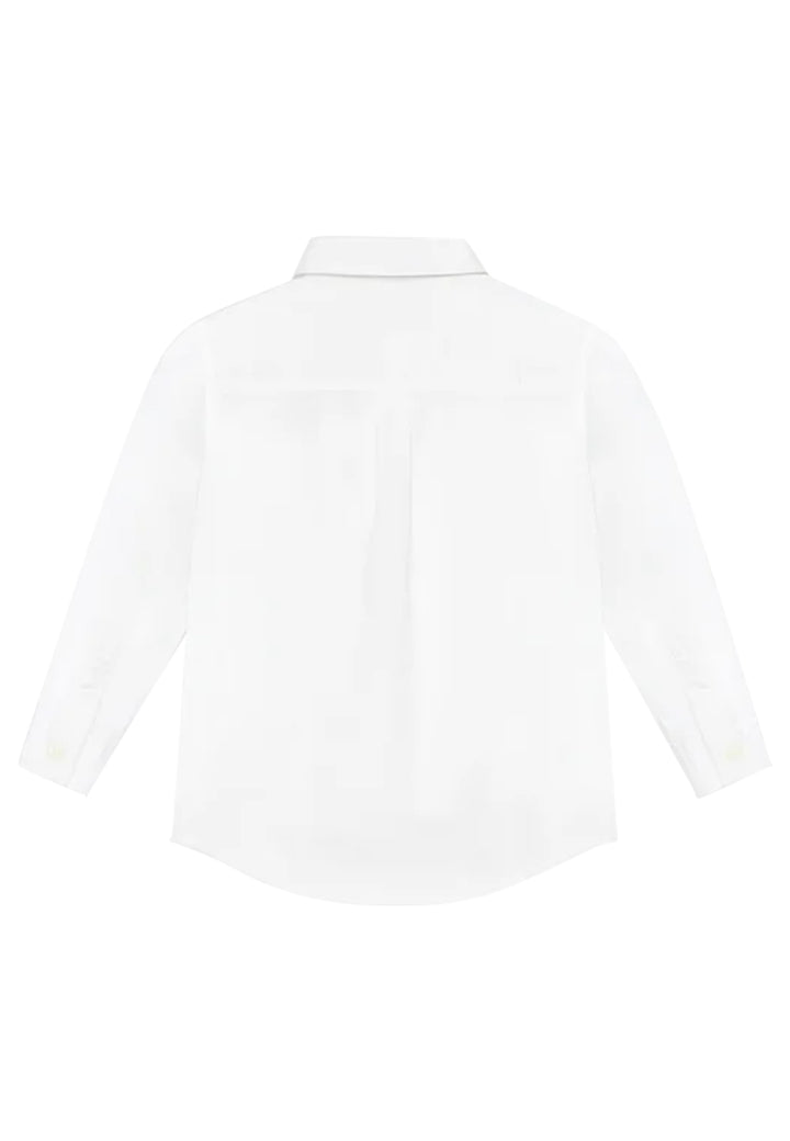 Calvin Klein Jeans camicia bianca bambino in cotone