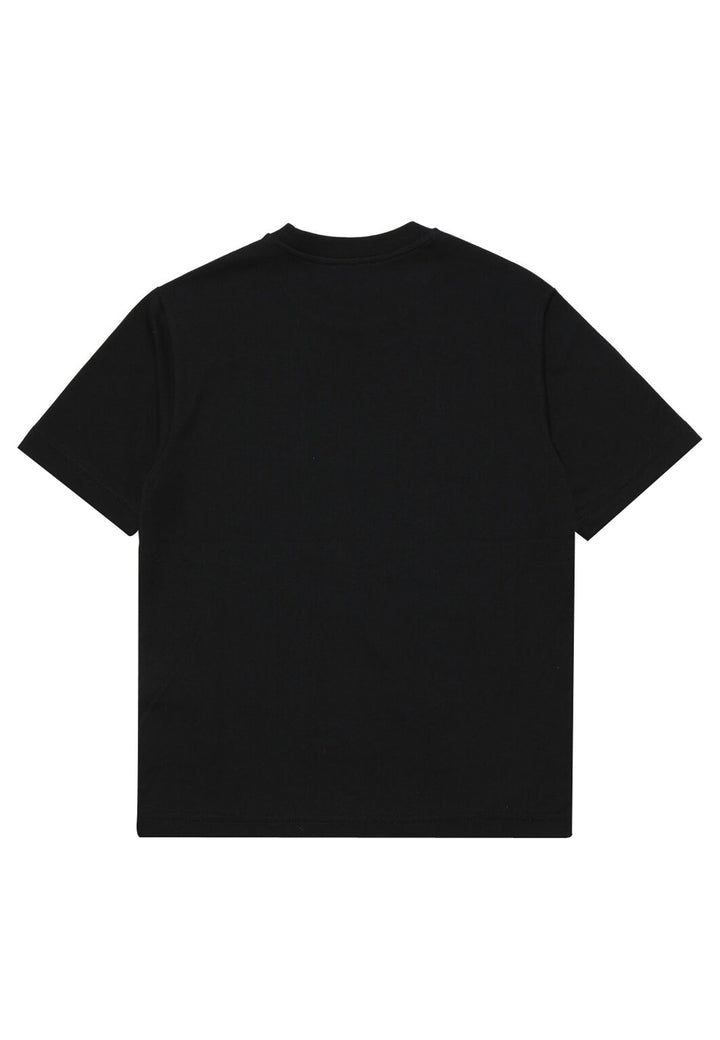 ViaMonte Shop | Diesel t-shirt nera bambino in jersey di cotone