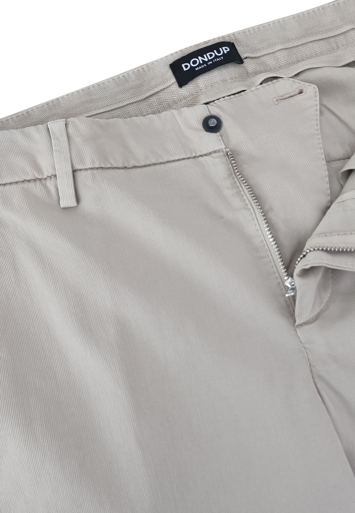 ViaMonte Shop | Dondup pantalone Gaubert beige uomo in cotone