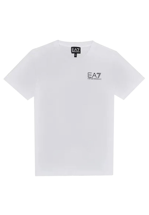 EA7 Emporio Armani t-shirt bianca bambino in cotone