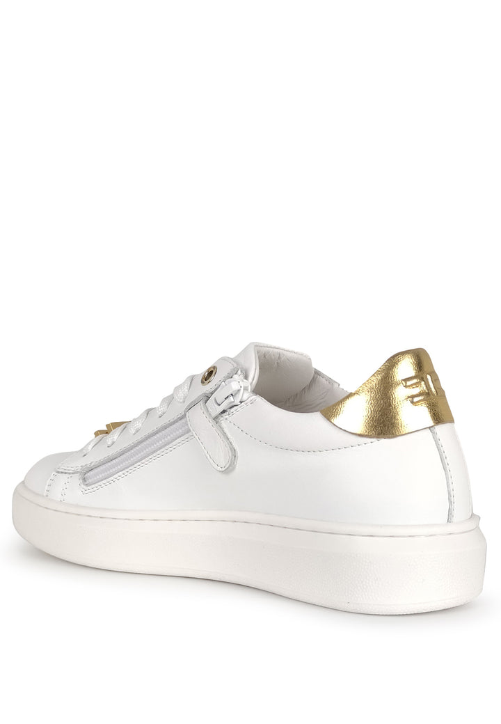 ViaMonte Shop | Elisabetta Franchi La Mia Bambina sneakers bianca bambina