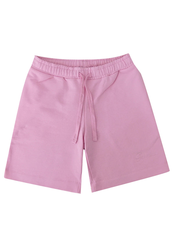 Garment Workshop bermuda rosa unisex in jersey di cotone