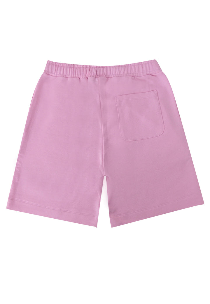 Garment Workshop bermuda rosa unisex in jersey di cotone