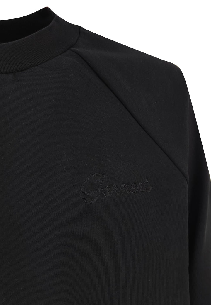 Garment Workshop felpa nera unisex in jersey di cotone