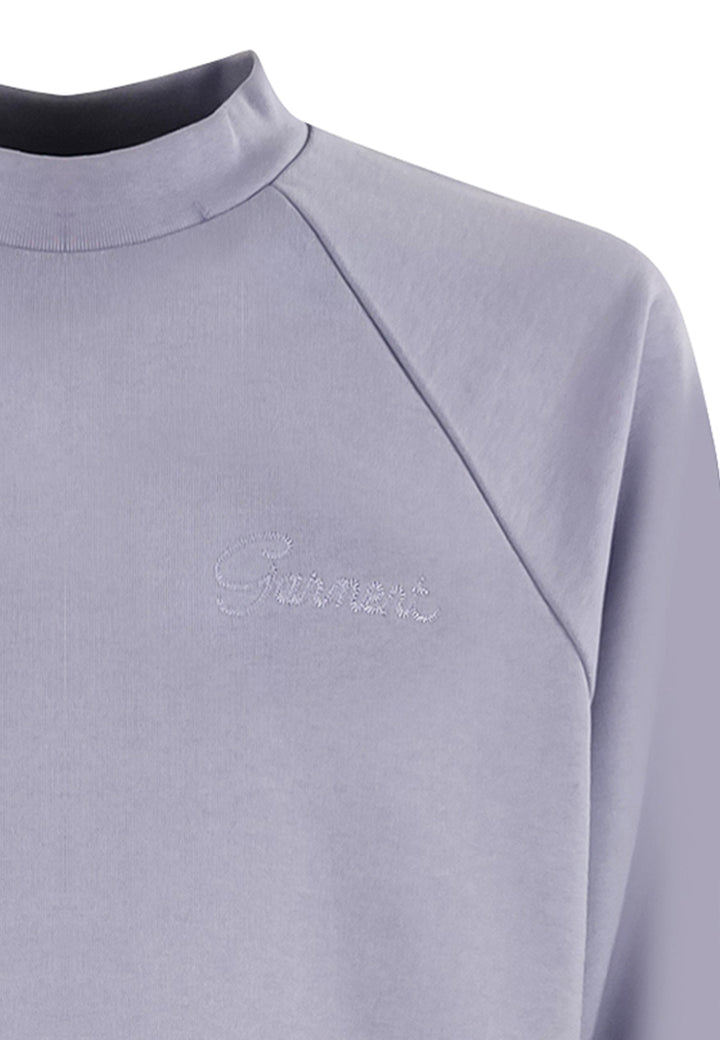 Garment Workshop felpa lilla unisex in jersey di cotone
