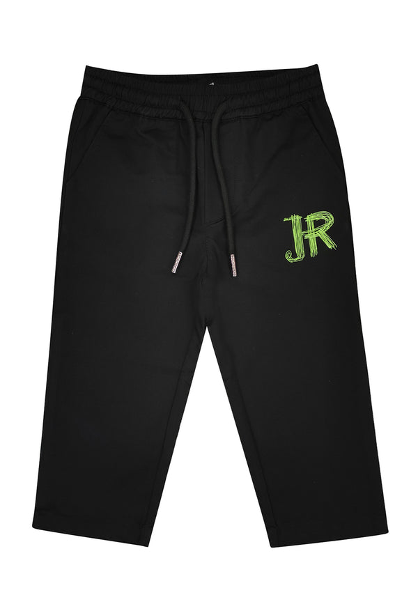 John Richmond pantalone nero neonato in cotone
