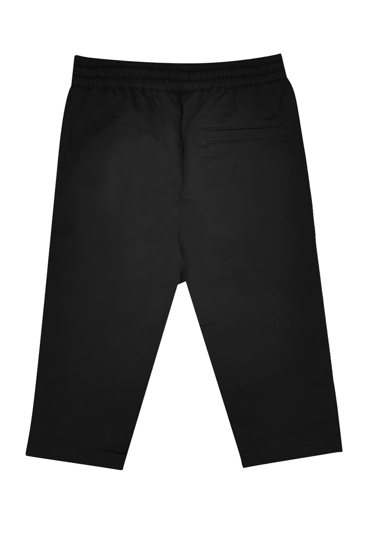 John Richmond pantalone nero neonato in cotone