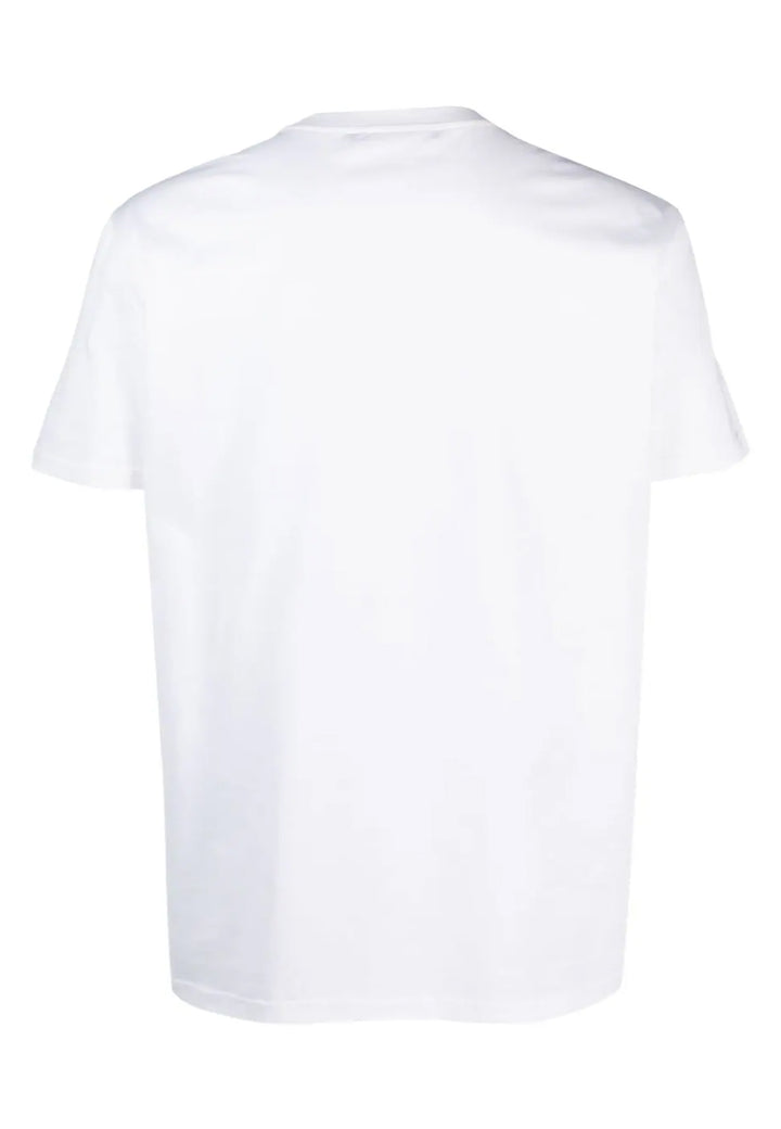 ViaMonte Shop | Low Brand t-shirt bianca uomo in cotone