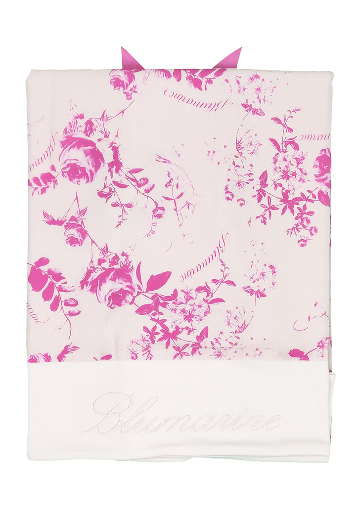 Miss Blumarine copertina rosa neonata in cotone