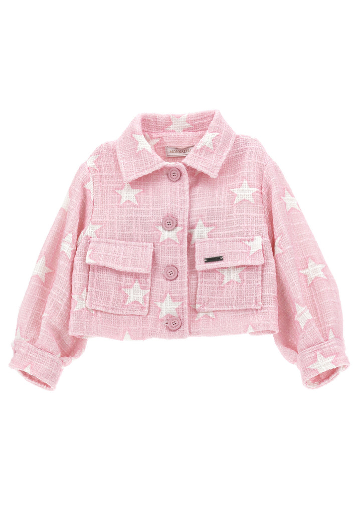 Monnalisa giacca rosa bambina