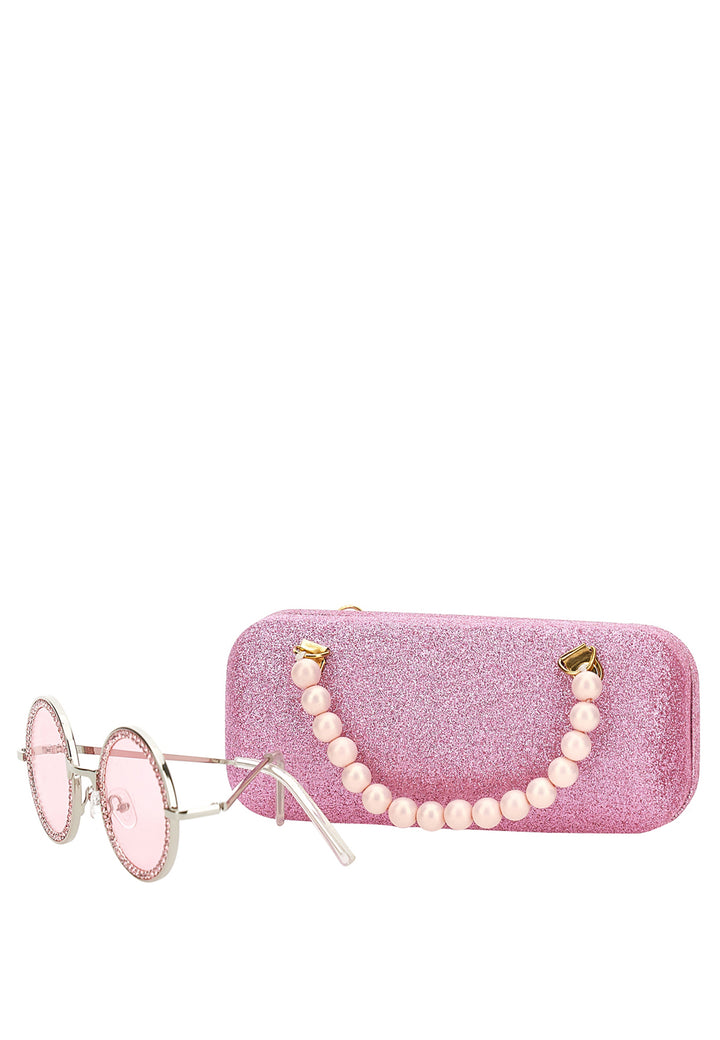 Monnalisa occhiali da sole rosa bambina