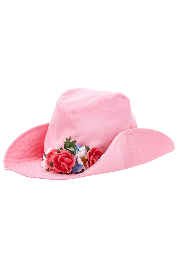 ViaMonte Shop | Monnalisa cappello rosa bambina in cotone