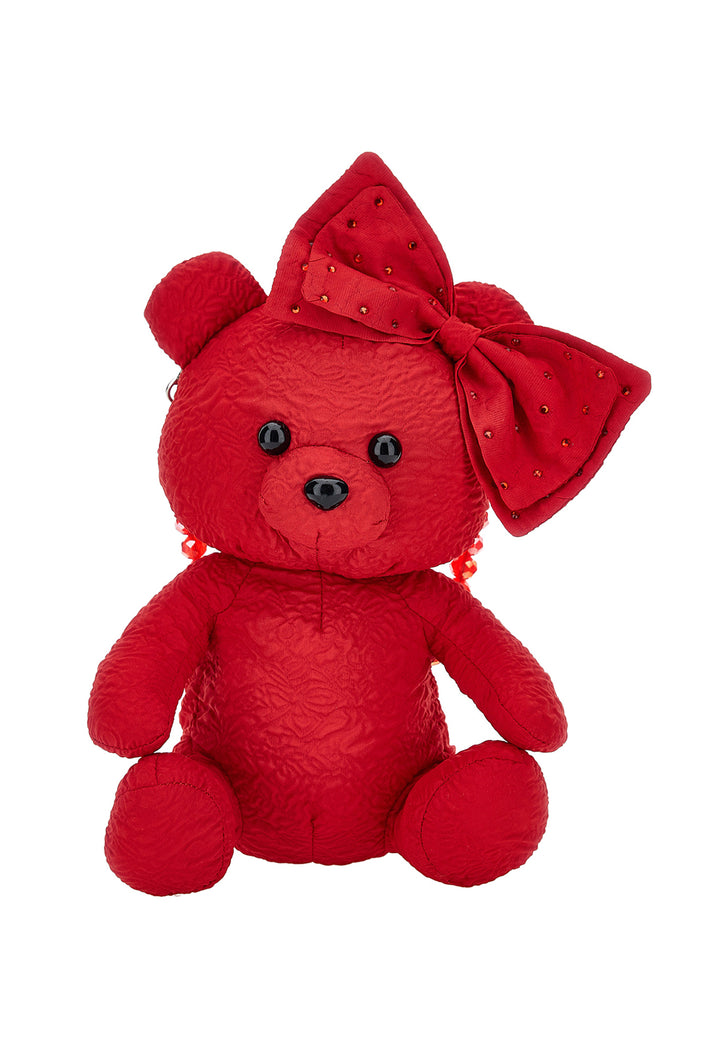 ViaMonte Shop | Monnalisa borsetta teddy bear rossa bambina