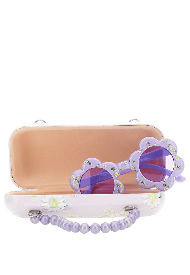 Monnalisa occhiali da sole viola neonata