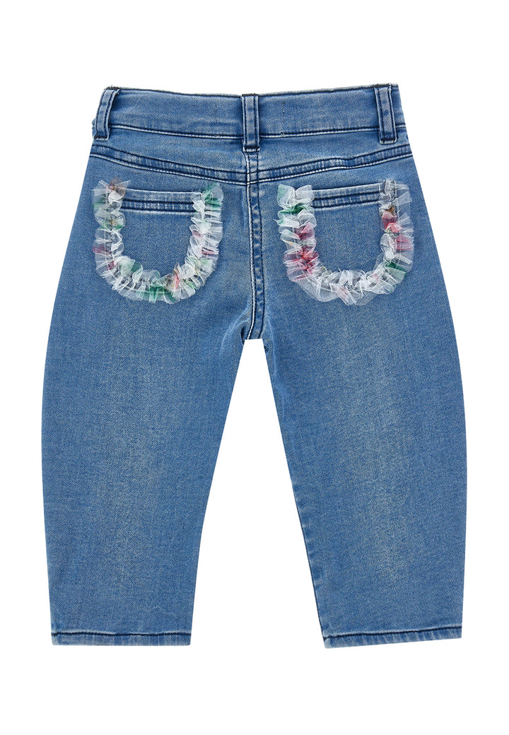 Monnalisa jeans neonata in denim