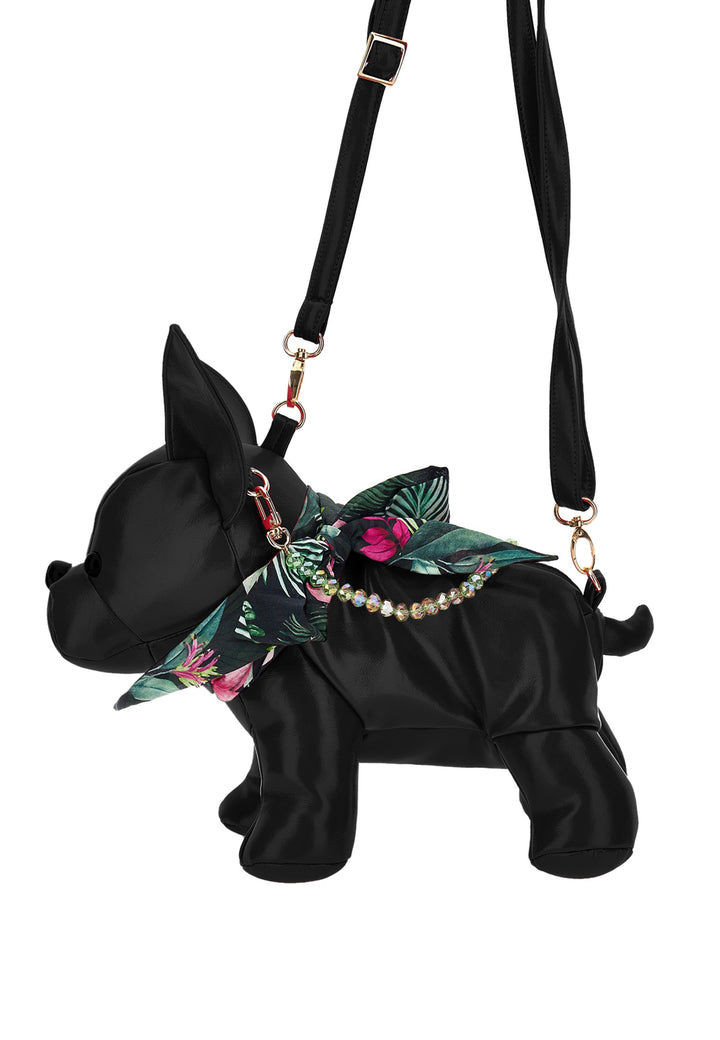 ViaMonte Shop | Monnalisa borsa Puppy nera bambina