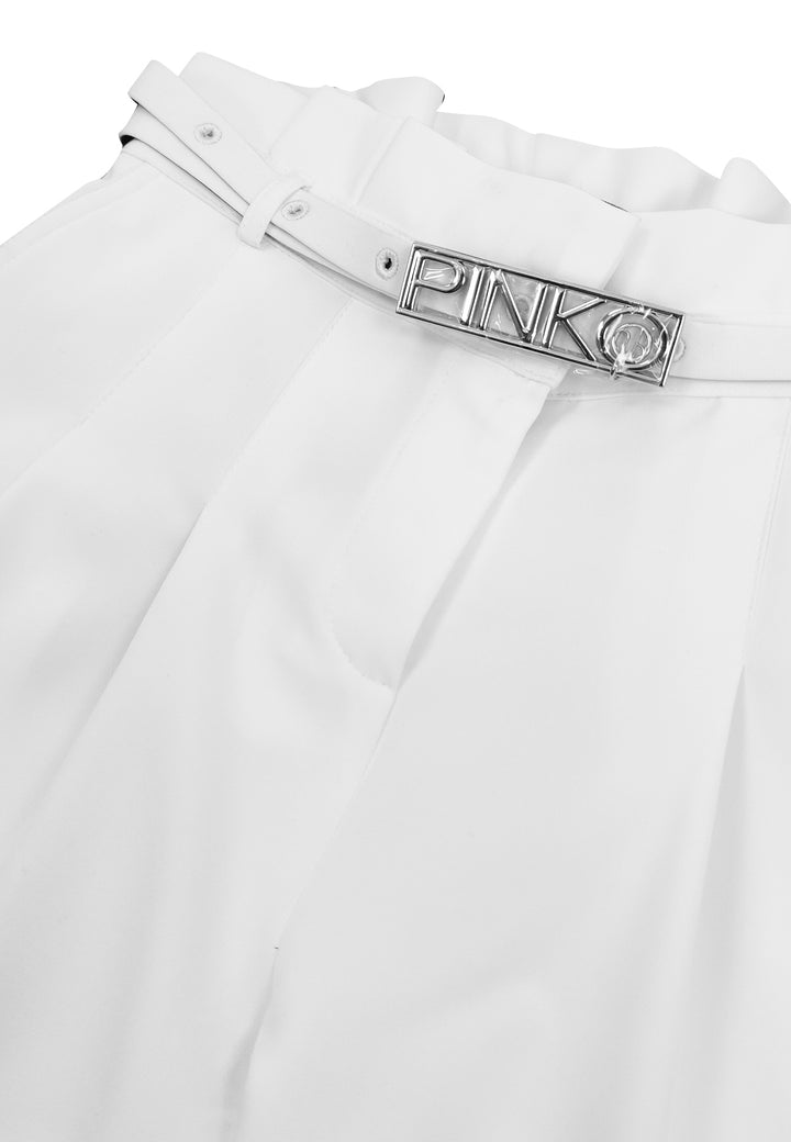 Pinko shorts bianco bambina