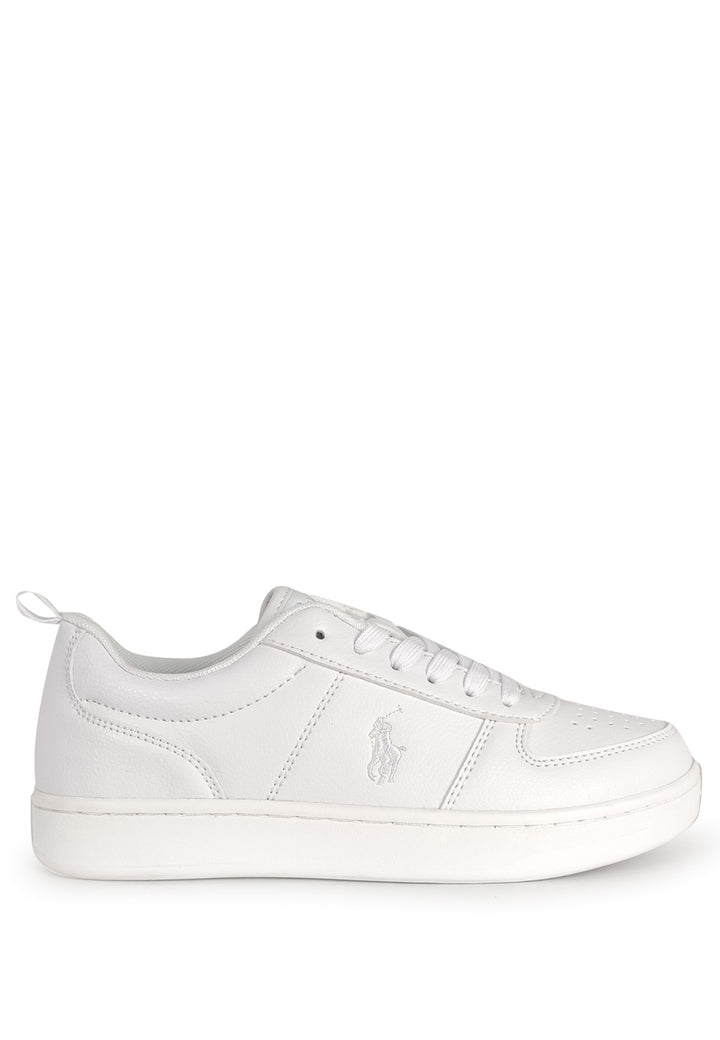 ViaMonte Shop | Polo Ralph Lauren sneakers polo court II bianca bambino