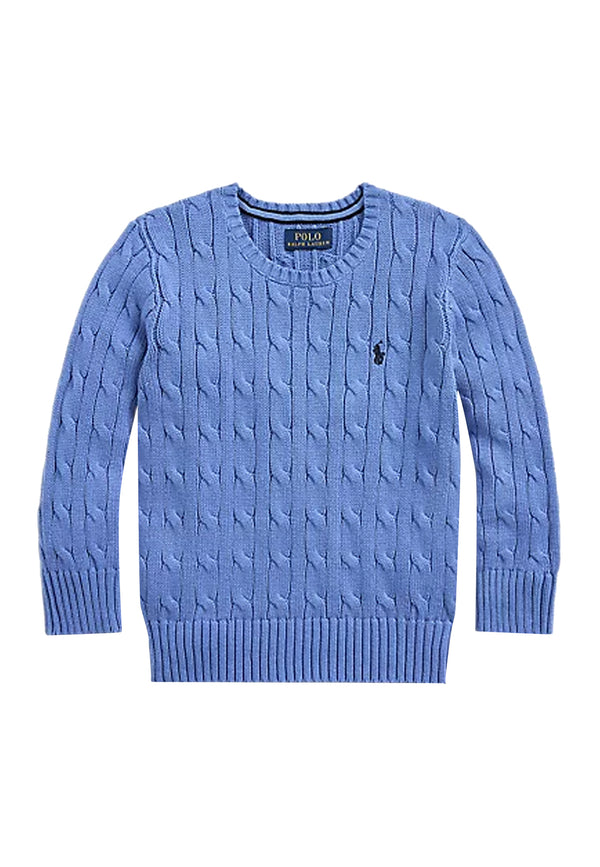 Ralph Lauren maglia blu navy bambino in cotone