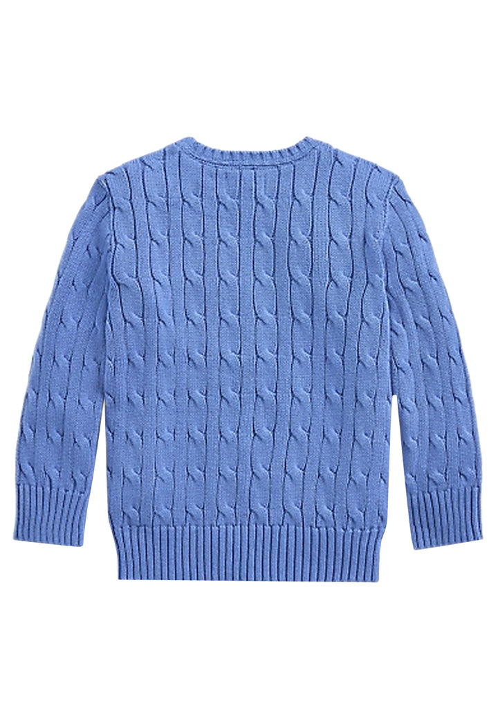 Ralph Lauren maglia blu navy bambino in cotone