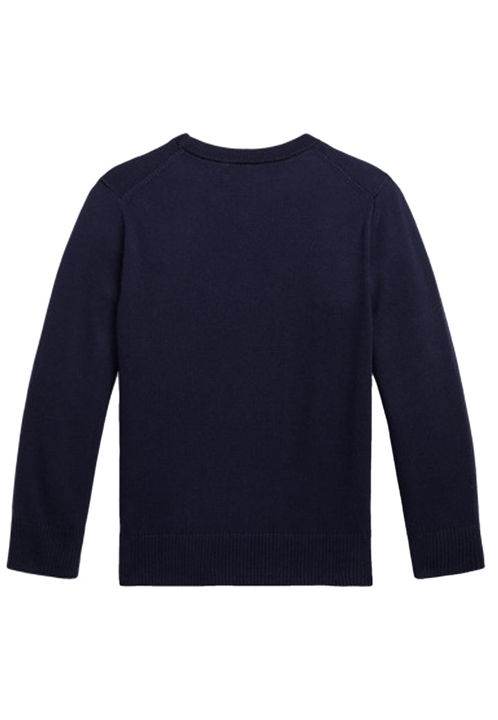 ViaMonte Shop | Ralph Lauren maglia blu navy bambino in cotone