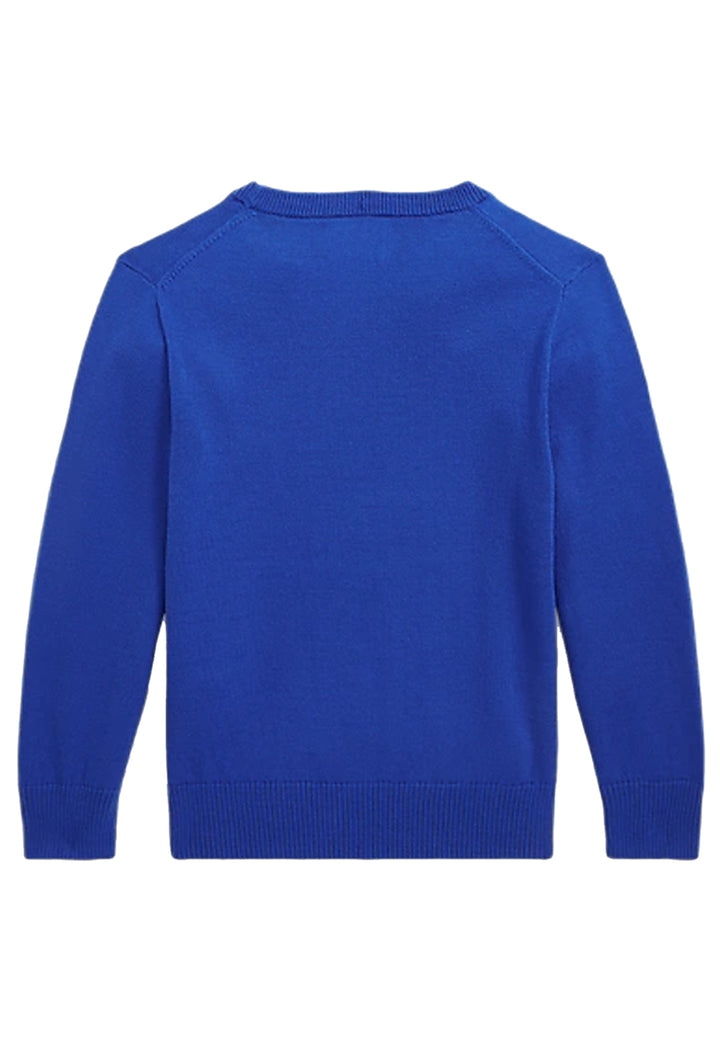 Ralph Lauren maglia blu bambino in cotone