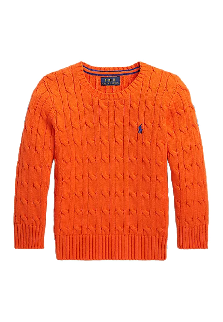 Ralph Lauren maglia arancione bambino in cotone