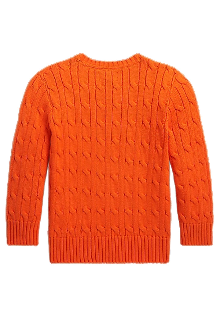 Ralph Lauren maglia arancione bambino in cotone