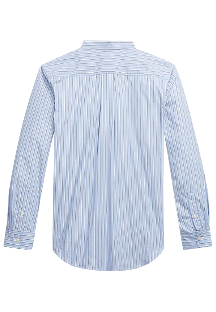 Ralph Lauren camicia celeste bambino in cotone