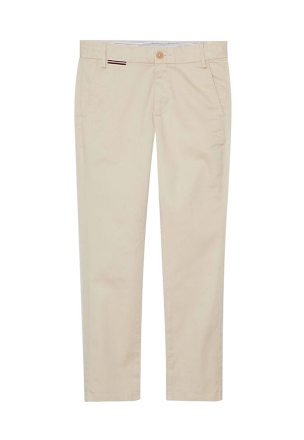 Tommy Hilfiger pantalone beige bambino in cotone