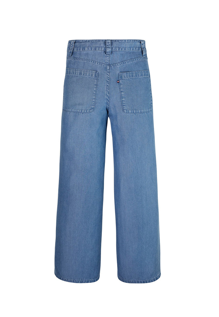 Tommy Hilfiger jeans blu bambina in lyocell